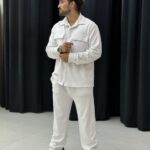 ست پیراهن شلوار دو جیب مراکشی