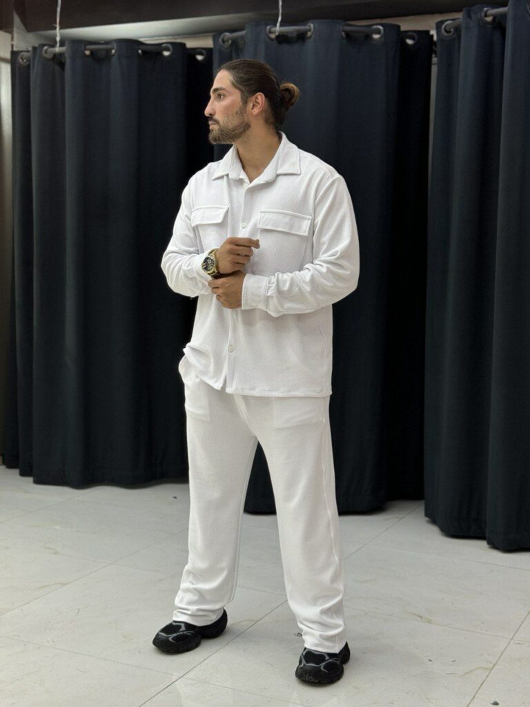 ست پیراهن شلوار دو جیب مراکشی