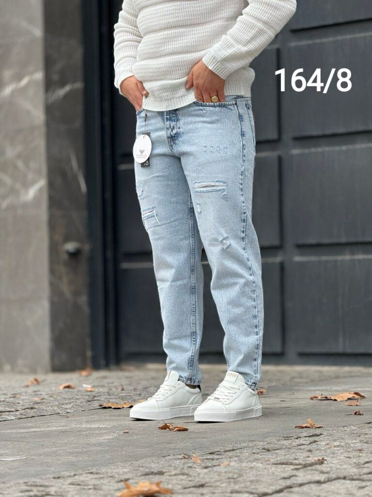 شلوار مام فیت پارچه ترک 4015