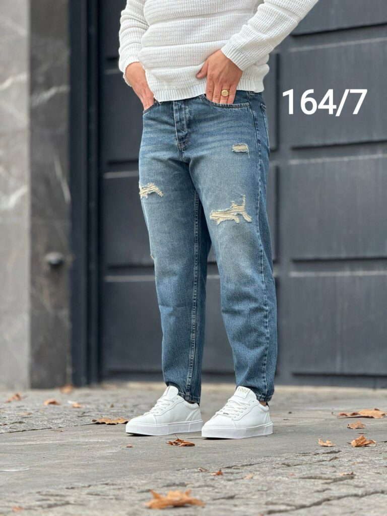 شلوار مام فیت پارچه ترک 4015