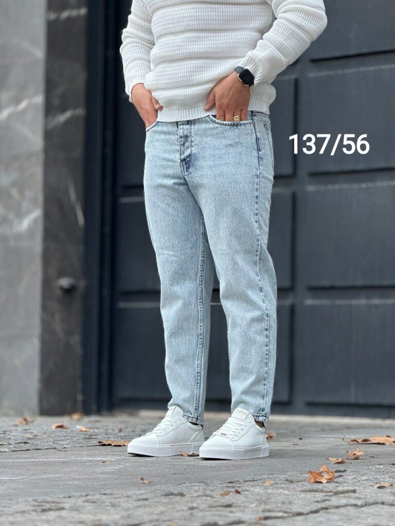 شلوار مام فیت پارچه ترک 4015