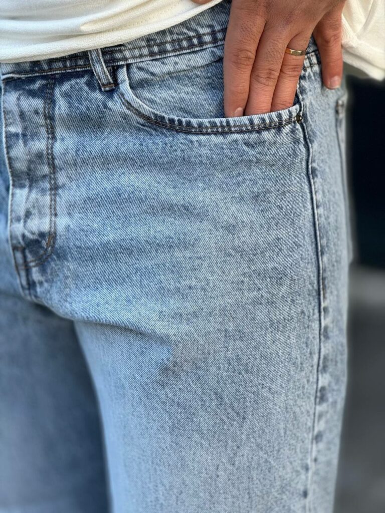 شلوار مام فیت پارچه ترک کد 5- 4015