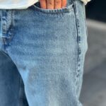 شلوار مام فیت پارچه ترک کد 5- 4015