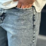 شلوار مام فیت پارچه ترک کد 5- 4015