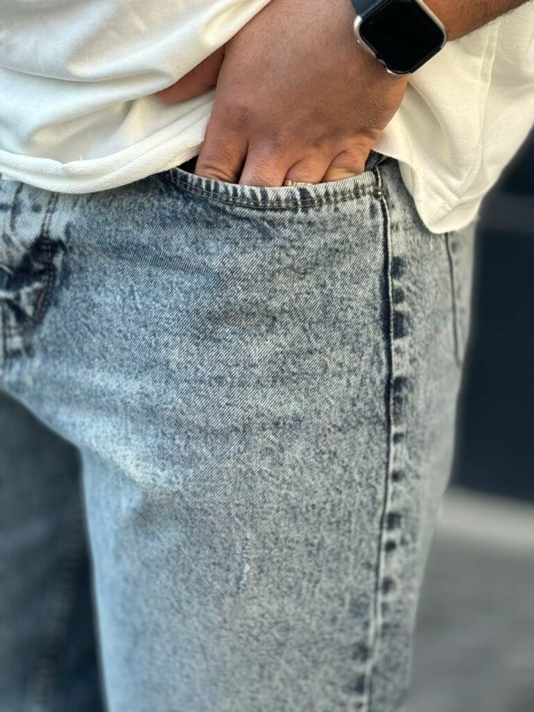 شلوار مام فیت پارچه ترک کد 5- 4015