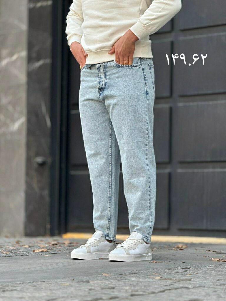 شلوار مام فیت پارچه ترک کد 4