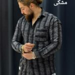 پیراهن پارچه کنفی شست خورده