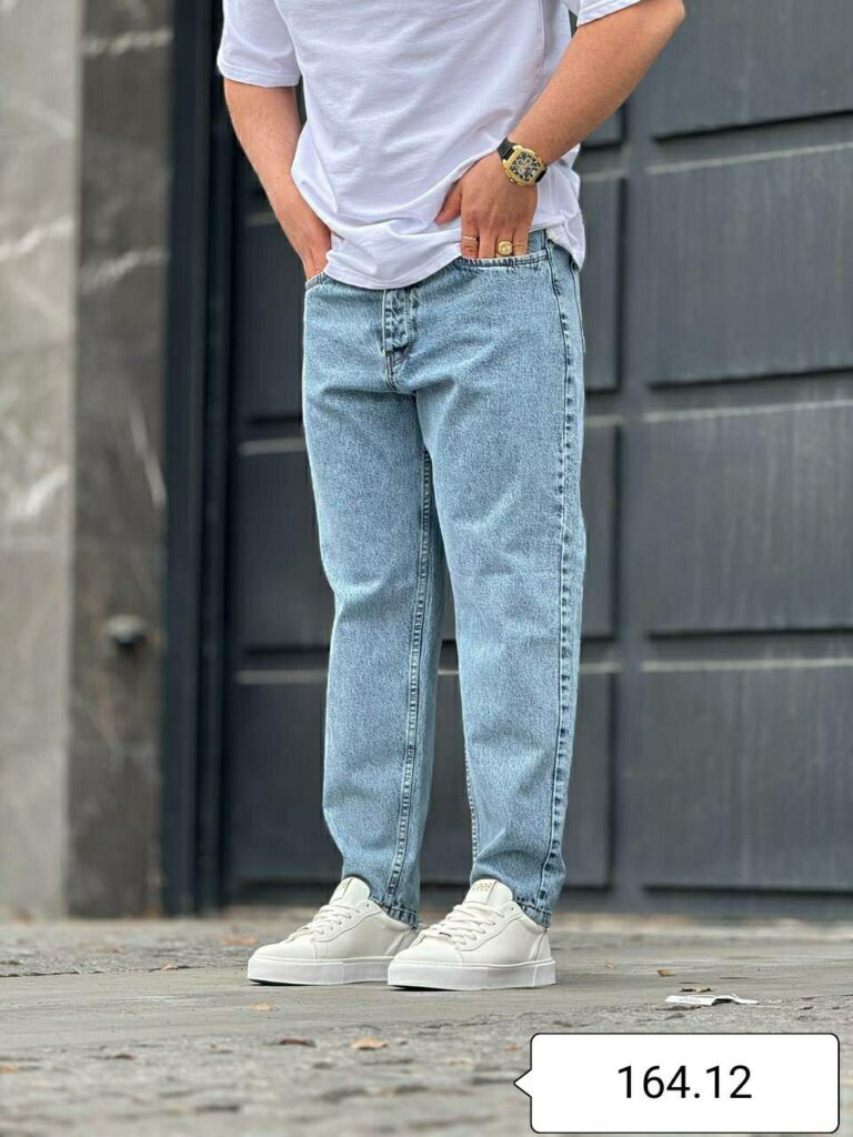 شلوار مام فیت پارچه ترک کد 8 - 4015