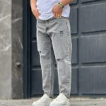 شلوار مام فیت پارچه ترک کد 8 - 4015