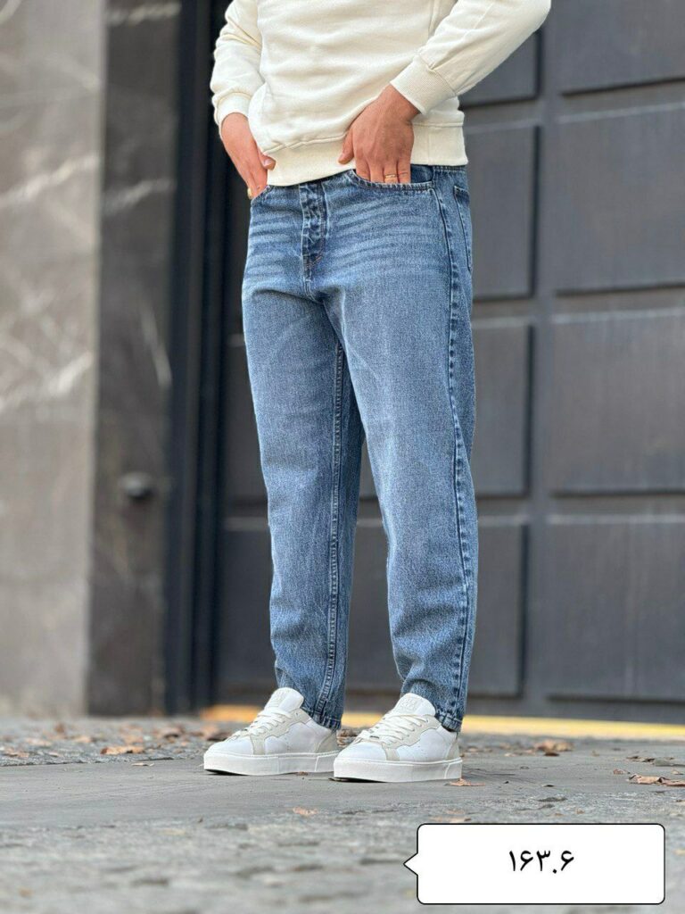 شلوار مام فیت پارچه ترک کد 8 - 4015