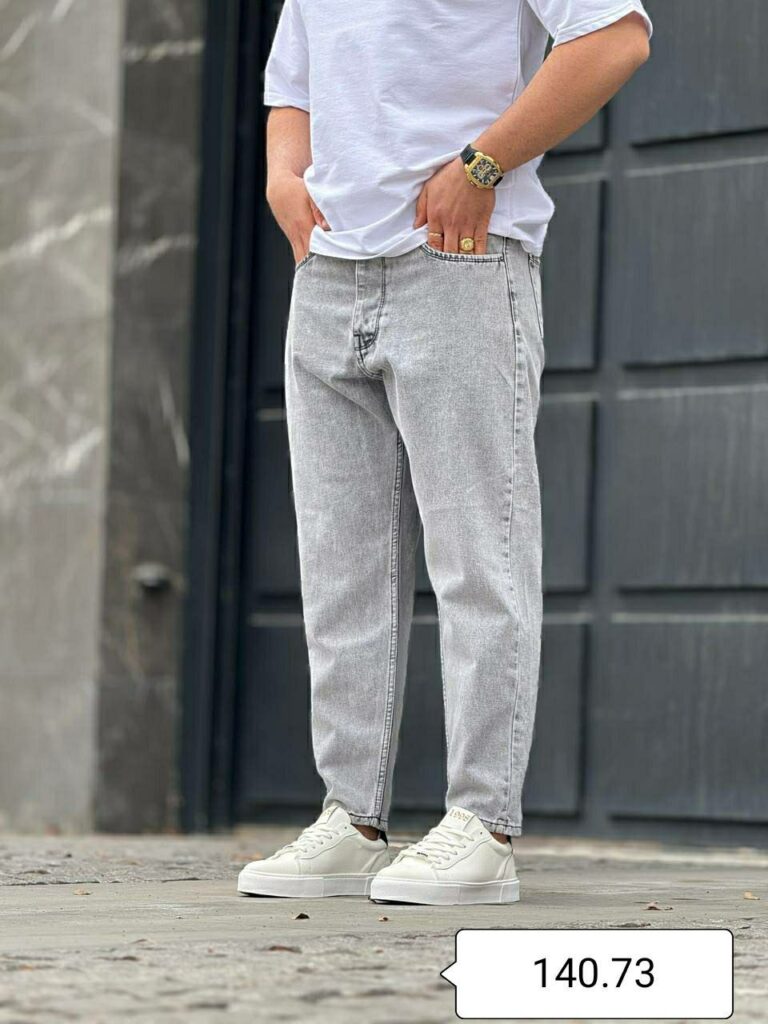 شلوار مام فیت پارچه ترک کد 8 - 4015