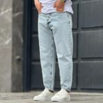 شلوار مام فیت پارچه ترک کد 8 - 4015