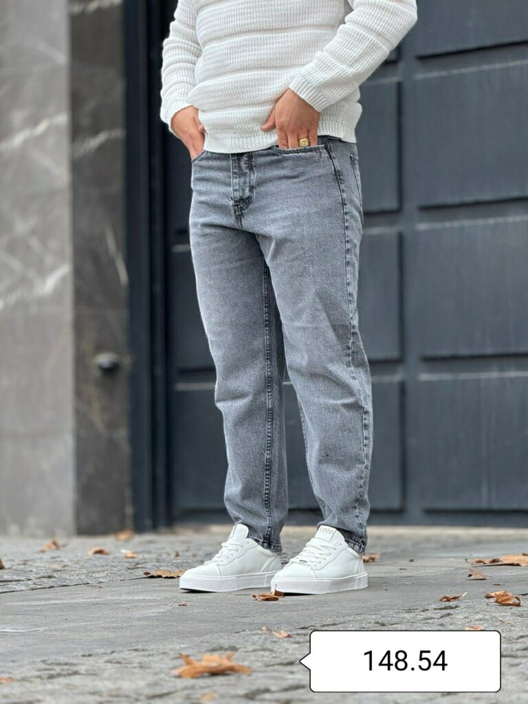 شلوار مام فیت پارچه ترک کد 8 - 4015