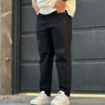 شلوار مام فیت پارچه ترک کد 8 - 4015