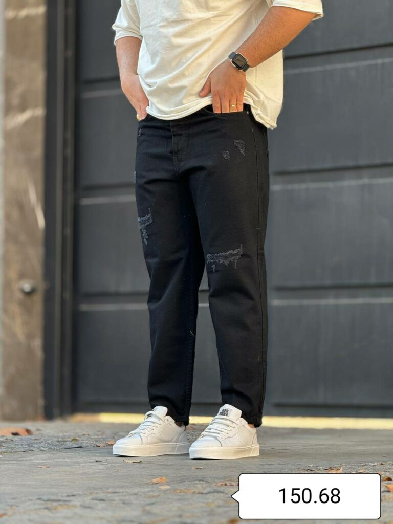 شلوار مام فیت پارچه ترک کد 8 - 4015