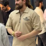 نیم  زیپ پارچه دورس دو نخ