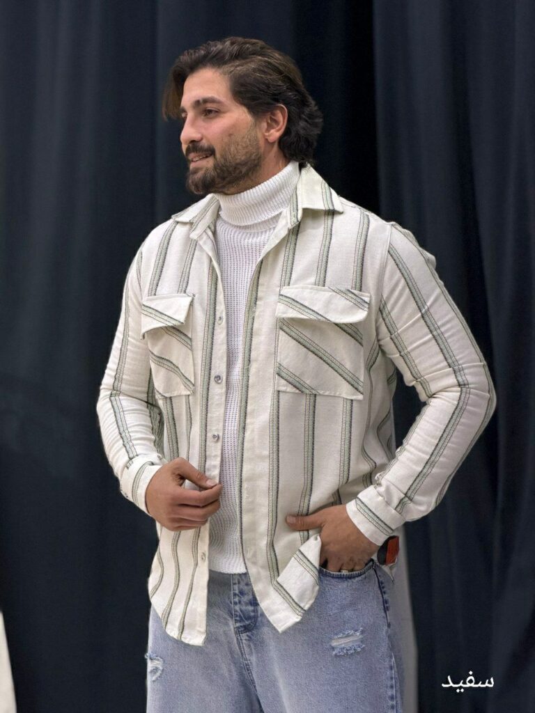 پیراهن کنفی تمام نخ شست خورده کد 2 - 3099