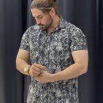 پیراهن پارچه کنفی کد 10