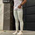 شلوار اسکینی پارچه ترک