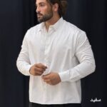 پیراهن استین بلند پارچه ساتن خارجی