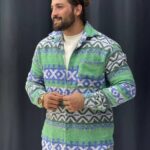 پیراهن پشمی موهر دار 3116