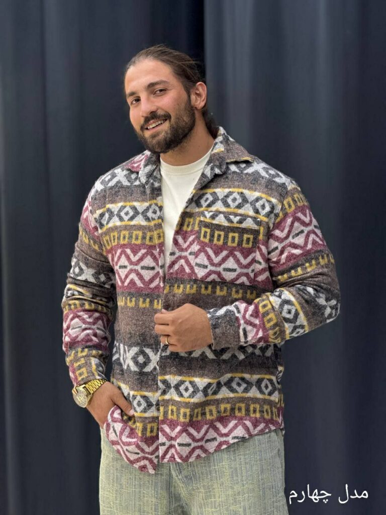 پیراهن پشمی موهر دار 3116