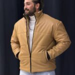 کاپشن چرم وارداتی 7009