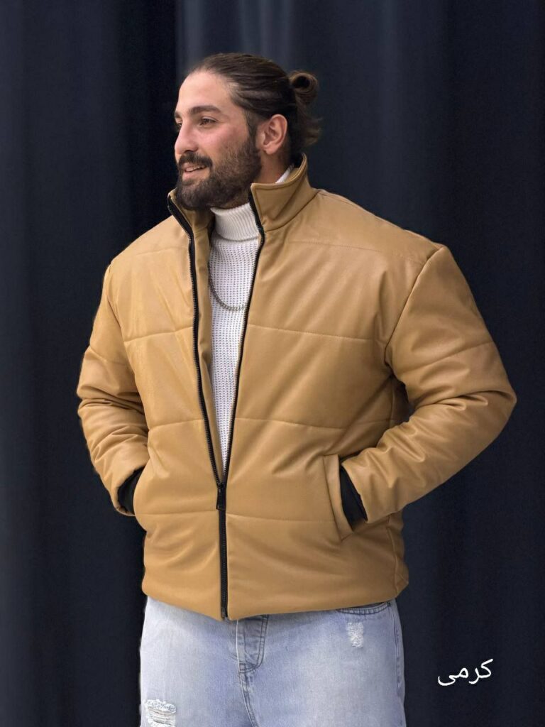 کاپشن چرم وارداتی 7009