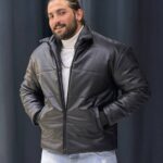 کاپشن چرم وارداتی 7009