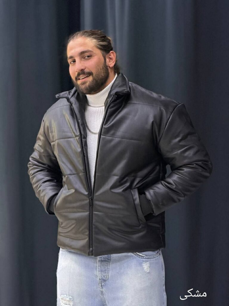 کاپشن چرم وارداتی 7009