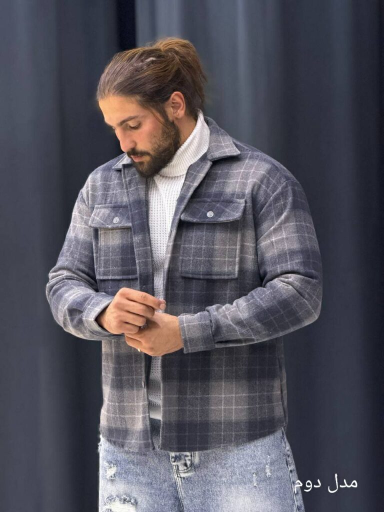 کت پشمی موهردار 3108