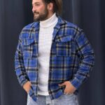 کت پشمی موهردار 3108