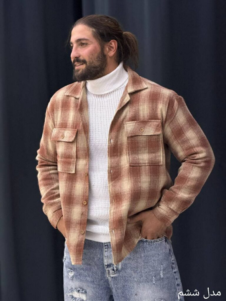 کت پشمی موهردار 3108