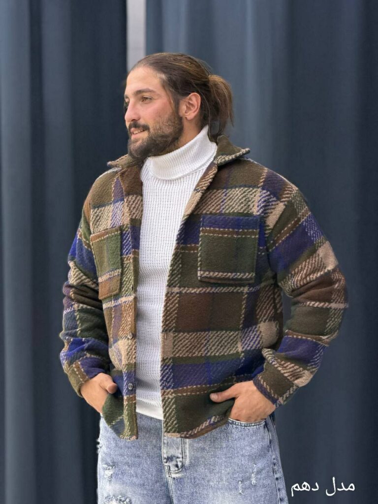 کت پشمی موهردار 3108