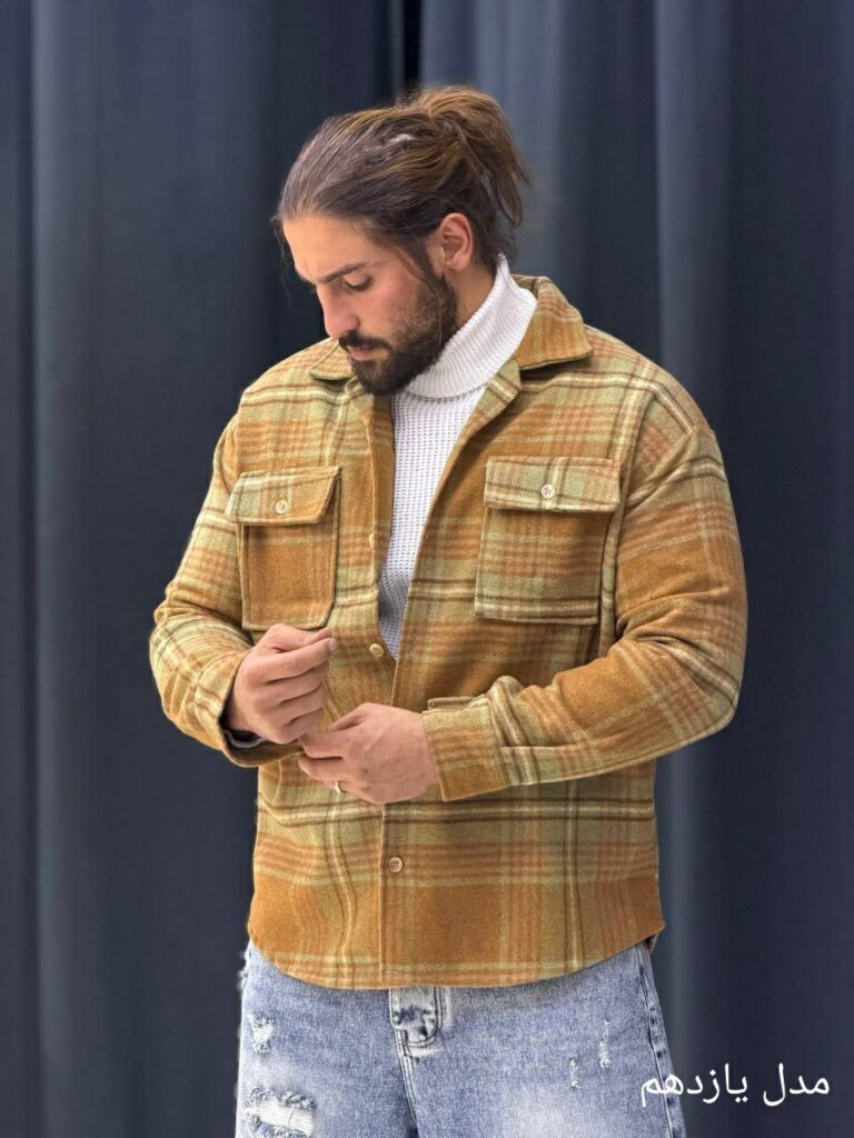 کت پشمی موهردار 3108