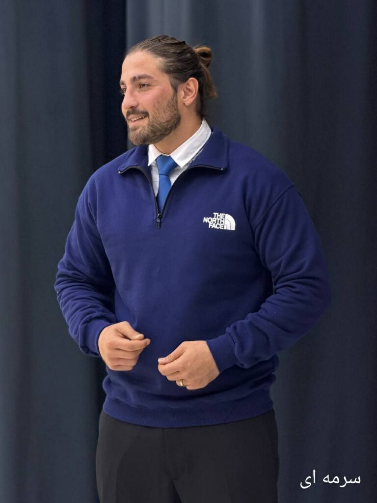 دورس نیم زیپ چاپدار 5016