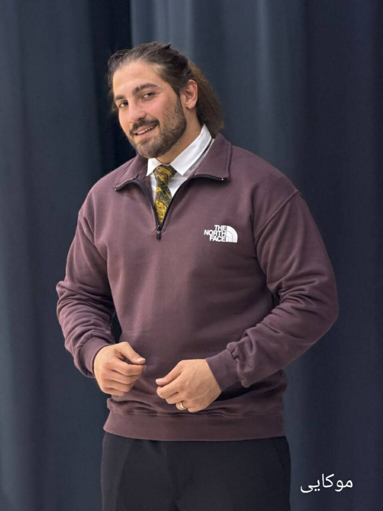 دورس نیم زیپ چاپدار 5016