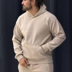 ست هودی و شلوار پارچه فوتر 1041