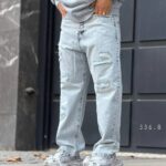 شلوار بگ پارچه ترک 4022