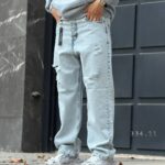 شلوار بگ پارچه ترک 4022