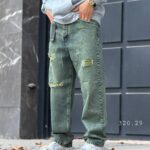 شلوار بگ پارچه ترک 4022