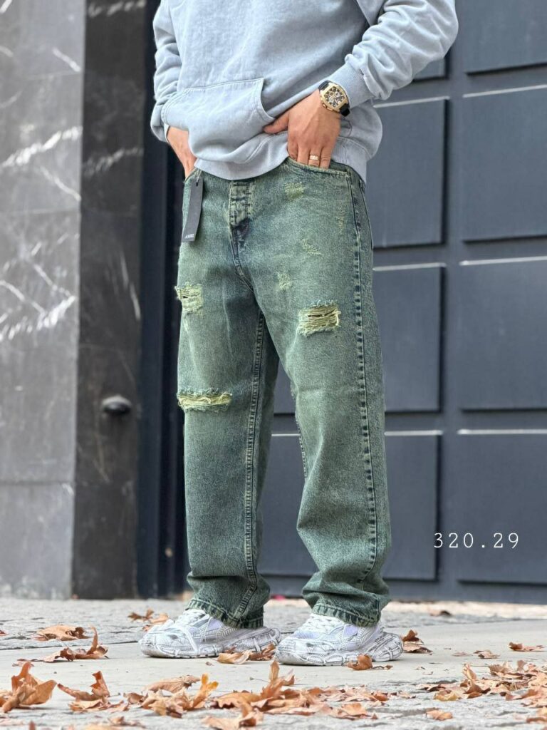 شلوار بگ پارچه ترک 4022