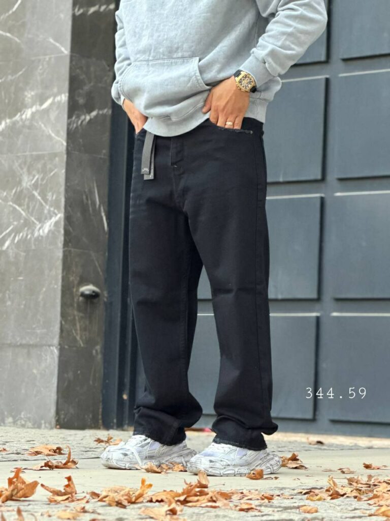 شلوار بگ پارچه ترک 4022