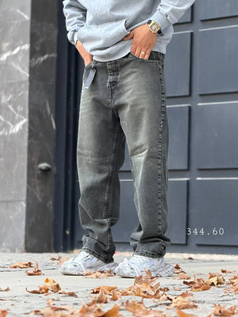 شلوار بگ پارچه ترک 4022