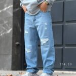 شلوار بگ پارچه ترک 4022