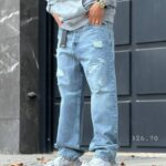 شلوار بگ پارچه ترک 4022