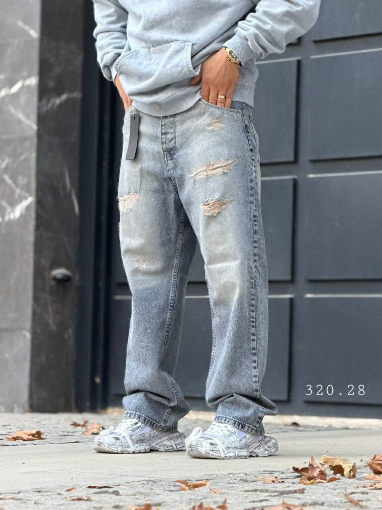 شلوار بگ پارچه ترک 4022