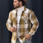 پیراهن پشمی پارچه ترک 3120