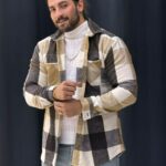 پیراهن پشمی پارچه ترک 3120