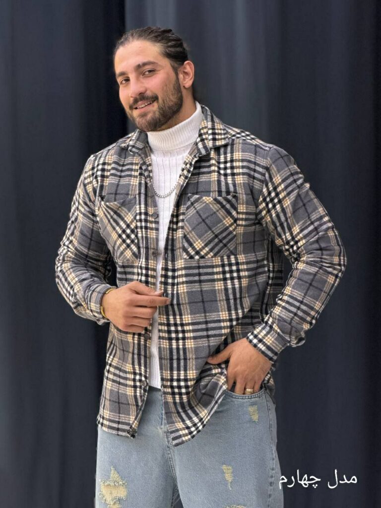 پیراهن پشمی پارچه ترک 3120